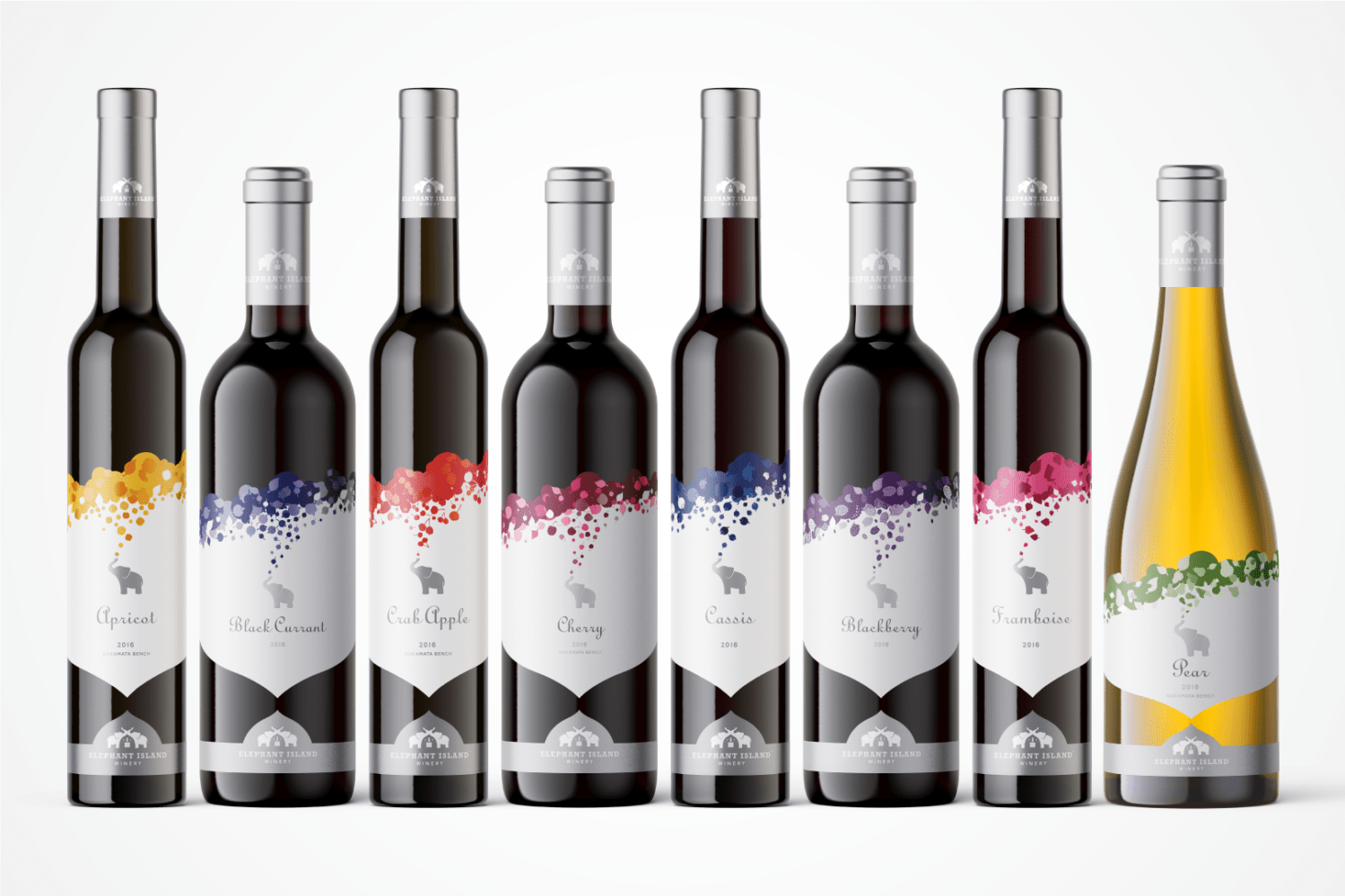 Elephant Island Wines Packaging Label Designs
